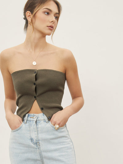 Strapeless Tube Top